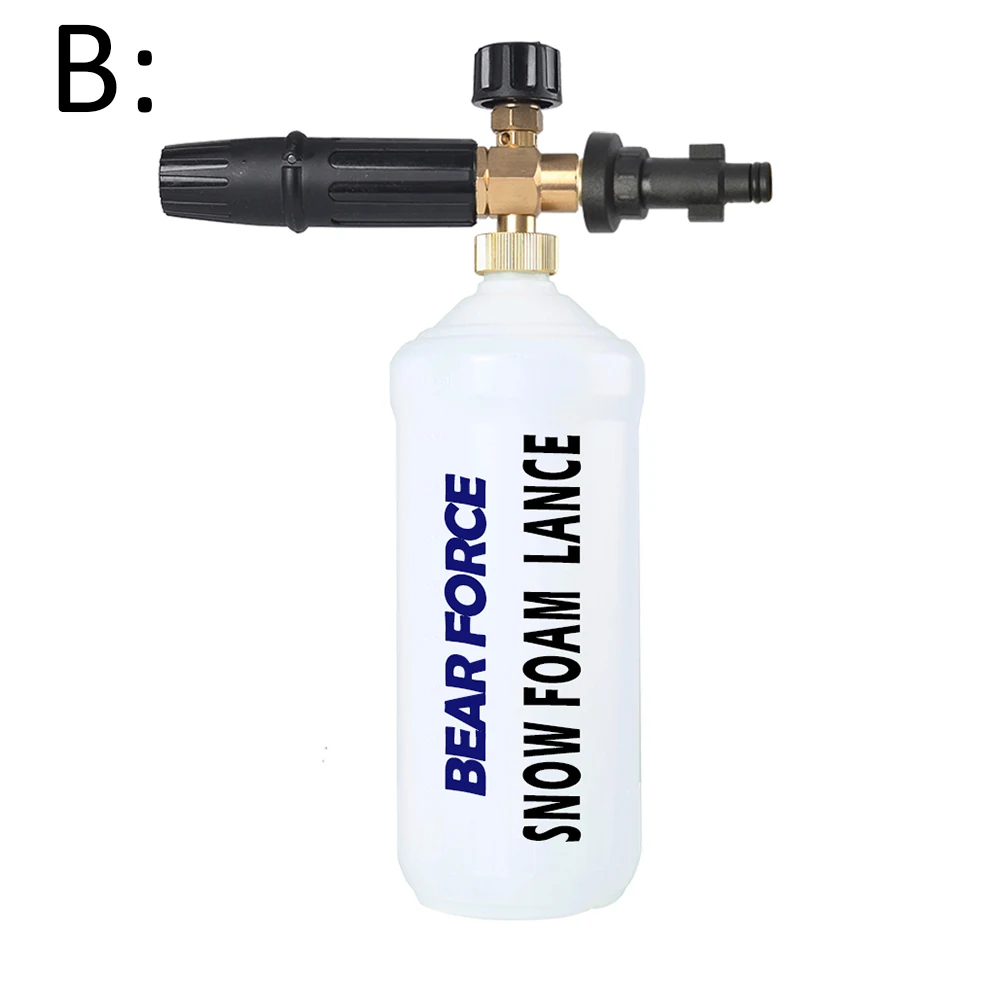 Skup Generator pianki dysza pianowa opryskiwacz piankowy śnieg lanca pianowa pistolet na mydło butelka piankowa do Faip myjka ciśnieniowa myjka samochodowa