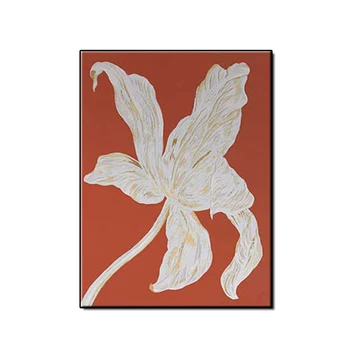 

Abstract Silver Leaf Oil Painting Handmade Tree Art Wall Decor Canvas Newest Design Wall Hangings Art Paintings For Living Room
