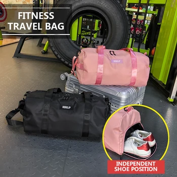 

Ourdoor Sport Bags Ror Gym Women Man Fitness Bag For Training Yoga Bags Ultralight Travel Storage Handbag Tote With Shoe Pouch