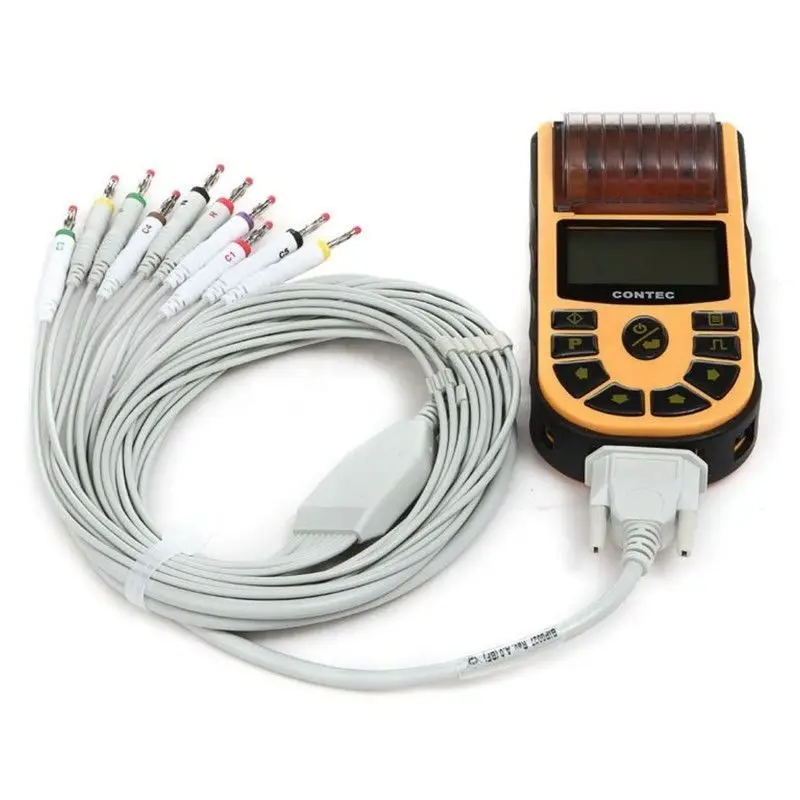  CONTEC CEHandHeld Digital Single Channel ECG Electrocardiograph +Free PC SoftwareECG80A FDA