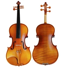 Ручной антикварные скрипки натуральный полосы клен Violino Скрипка 4/4 3/4 один Совета спинка эбони TONGLING бренд