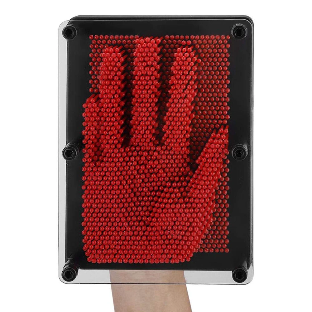 3D Diy пластик иглы игрушка впечатление клон рука отпечатков пальцев подарок для