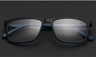 TR90 оправа для очков Мужская простая квадратная оптическая прозрачная оправа для близорукости по рецепту# MZ05-02