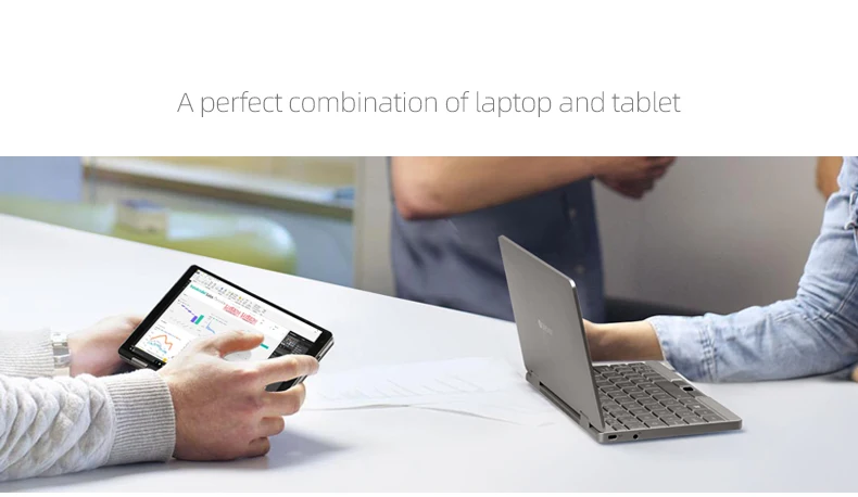 Ноутбук One Mix 3S Platinum Edition Yoga Pocket Intel Core i7-8500Y двухъядерный 8," IPS 16G 512G двухдиапазонный WIFI Type C подарочная сумка