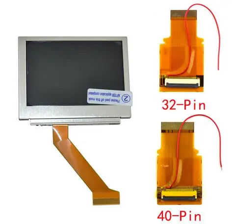 ЖК-экран ярче OEM с подсветкой ультра яркие детали AGS-101 для G-ame Boy для Advance SP для G-BA SP - Цвет: Screen 32 and 40pin