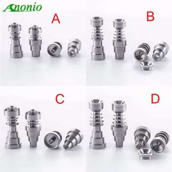 

GR2 Titanium Nails 6 in1 4in1 2in1 With 10mm 14mm 19mm Joints Domeless Universal Titanium Nail Electric Titanium Nail