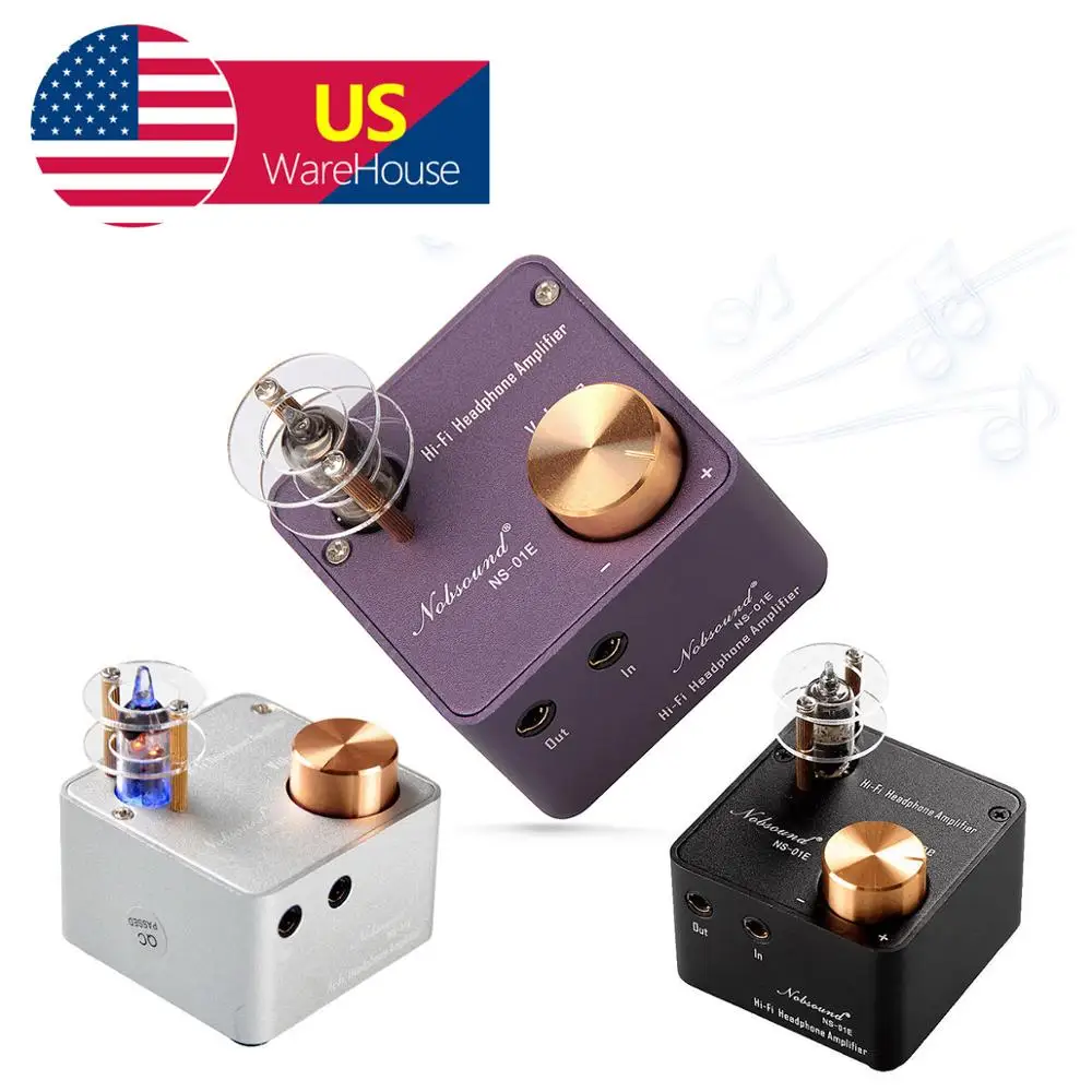 

Nobsound Mini Tube Headphone Amplifier Stereo Vacuum Tube Amplifier HiFi Audio Preamp