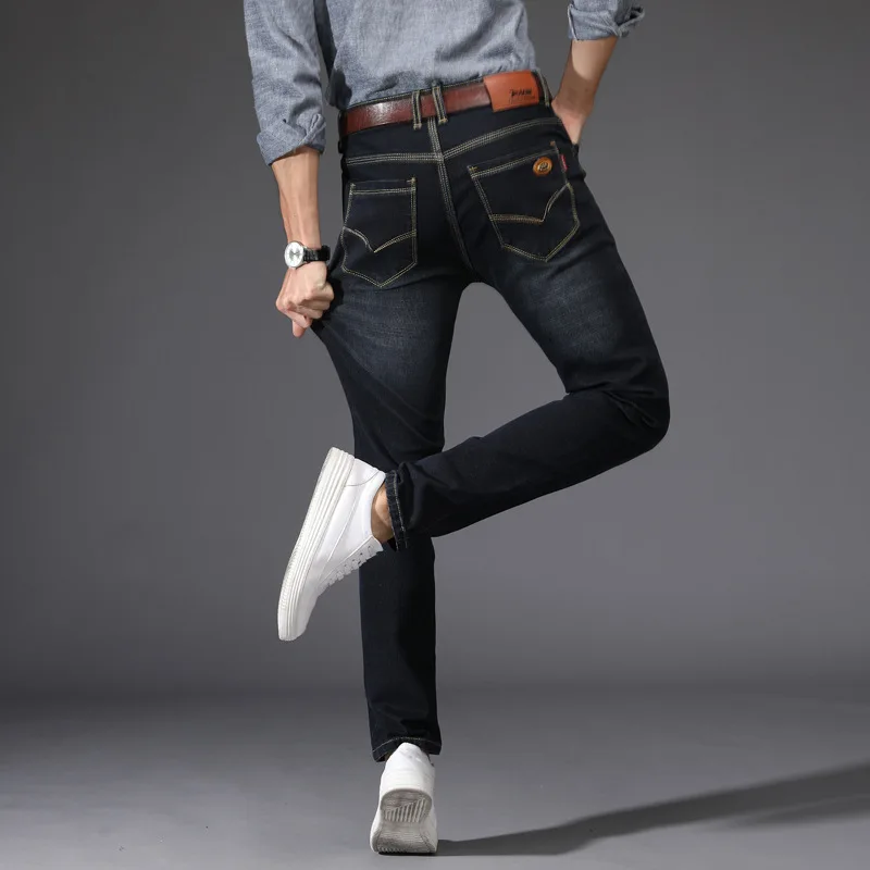 Men Jeans Comfortable Stretch Smart 