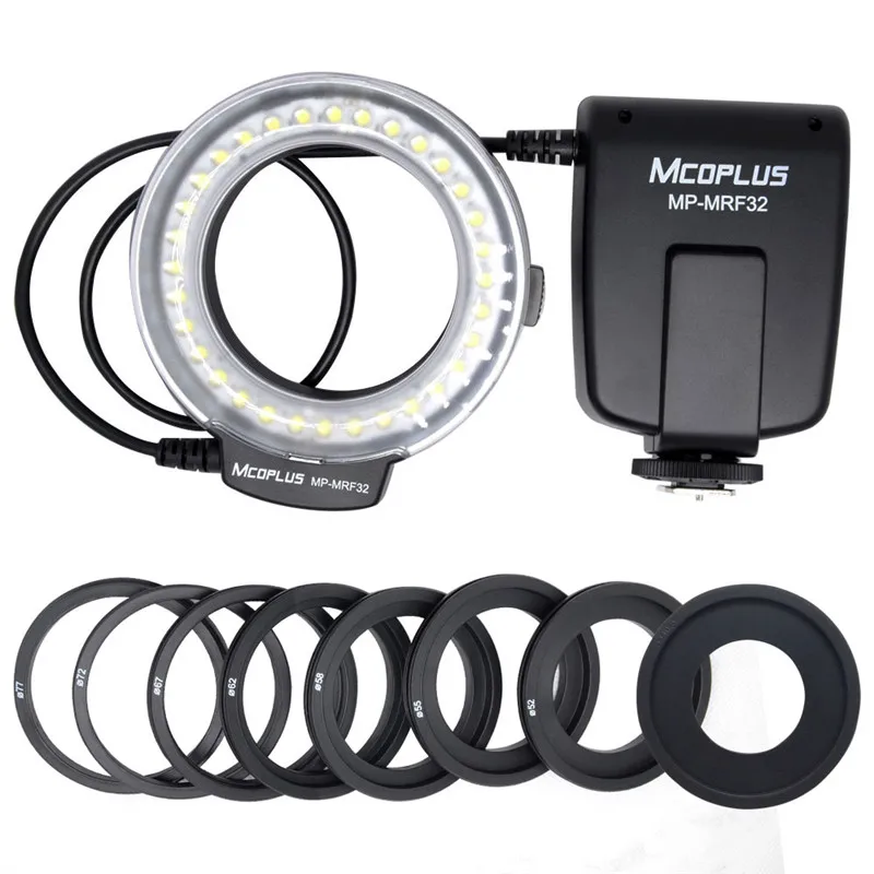 Mcoplus MP-MRF32 Macro Ring Flash Light  Canon EOS 6D 7D 60D 70D 450D 500D 550D 600D 700D T5i T4i T3i    FC-100