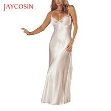 JAYCOSIN сексуальное женское белье, кружевное нижнее белье Babydoll, ночная юбка, атласное кружевное длинное платье, без высокой посадки, Холтер, нижнее белье