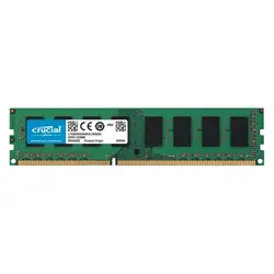 Crucial 8 GB PC3-12800 8 GB 1x8 GB DDR3 1600 MHz 240-pin DIMM