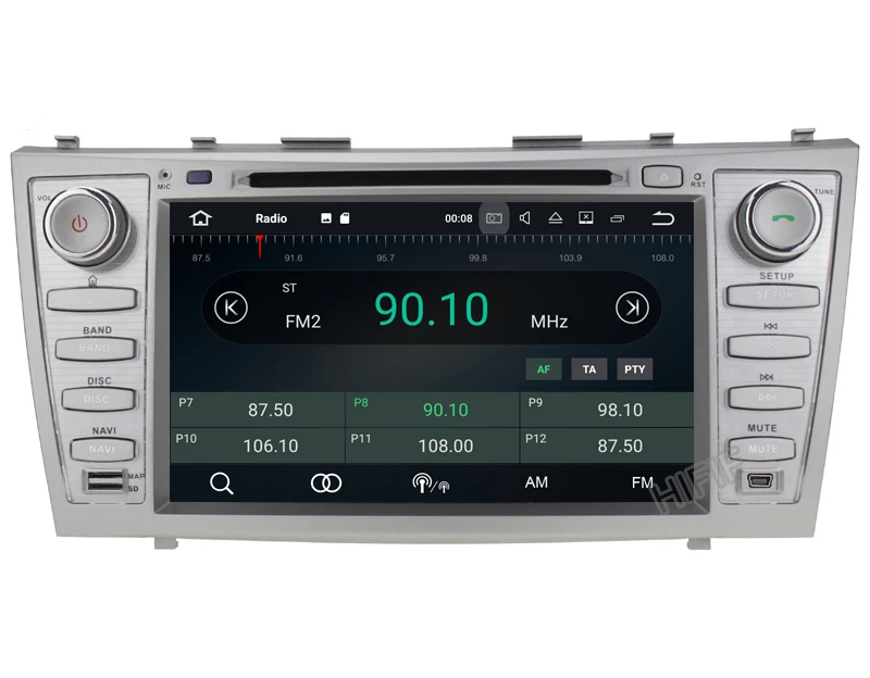 Excellent IPS 6 Core 4G+64G RAM Android 9.0 Car DVD GPS Navigation Multimedia Player Car Stereo for Toyota CAMRY 2006-2011 Radio Headunit 17