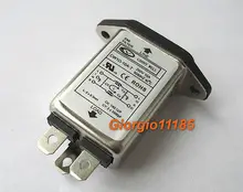 1 pc di Uso Generale di Alimentazione CA EMI Noise Filter 10 Amp 110 V 115 V 220 V 240 V 250 V