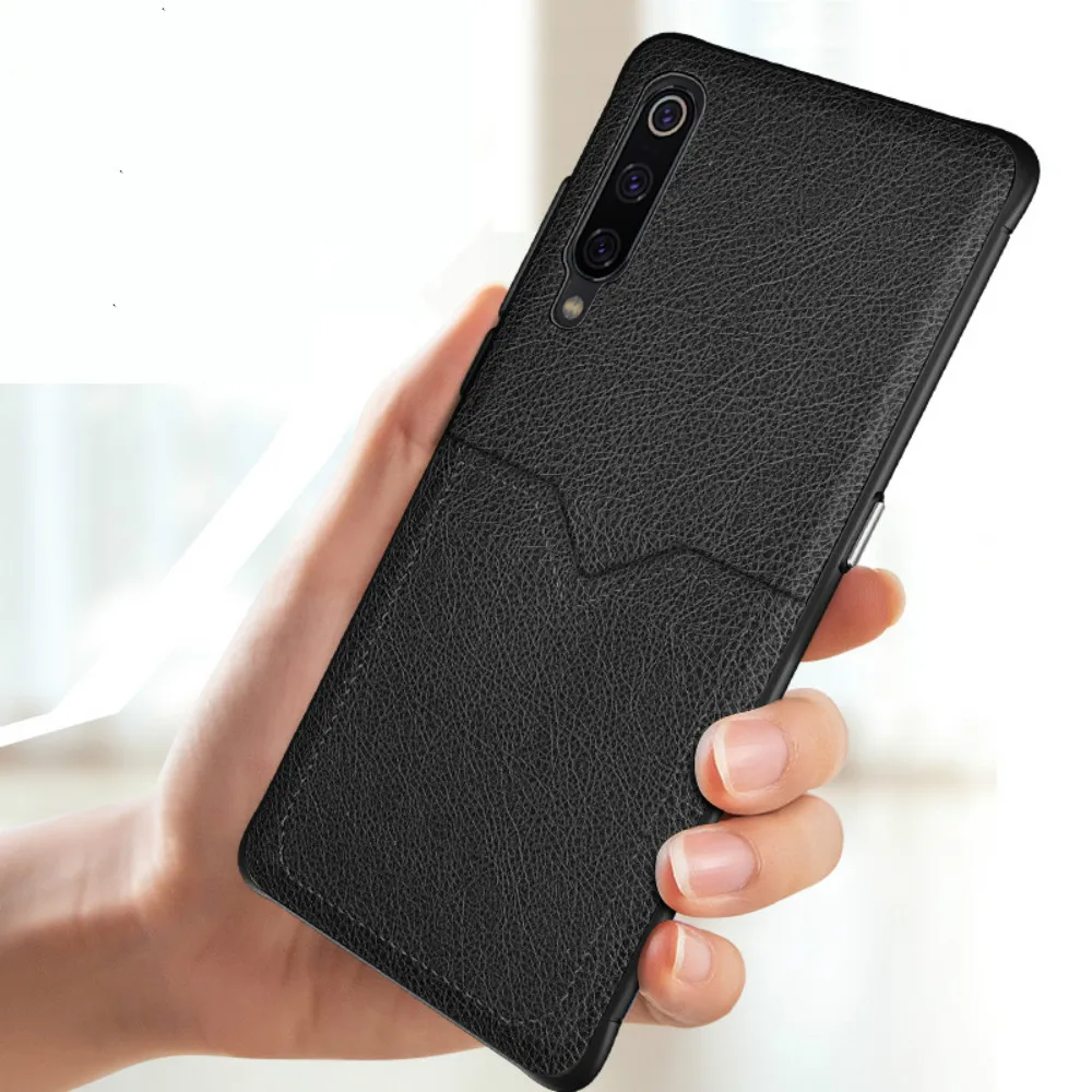 XIAOEGG Роскошный кожаный чехол для телефона Xiaomi Mi 9 Capa задняя крышка мягкая оболочка