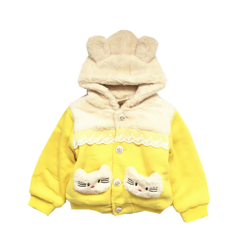 Baby Girls Coat Newborn Baby Girls Winter Jacket Hooded