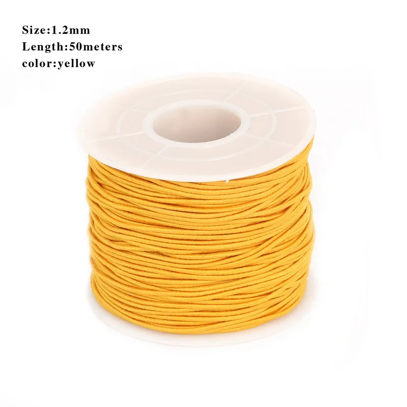 5 Mètres Ivoire pour Colliers et Bracelets de perles Cordon Coton Ciré 0,8mm