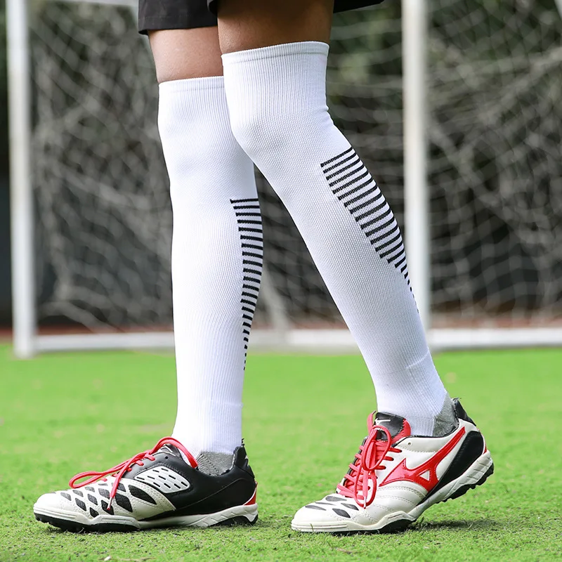 Brothock Football socks stockings men's section Kneeling Nylon adult sports stockings thicker towel students slip soccer socks