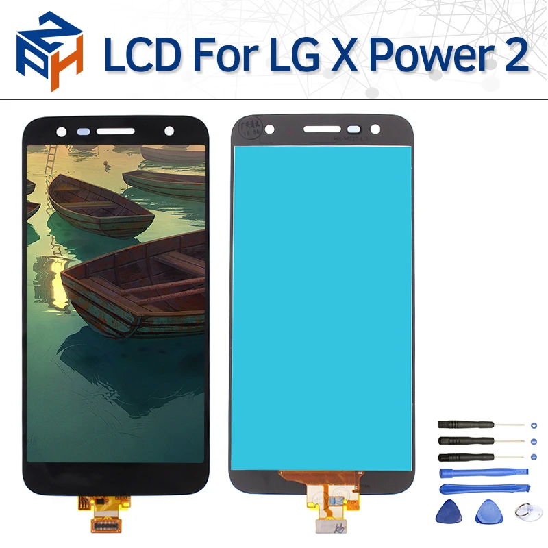 For LG X Power 2 OLED LCD M320 M320G M320F M320N Touch Screen Digitizer Assembly Replacement XPower Repair Display | Мобильные