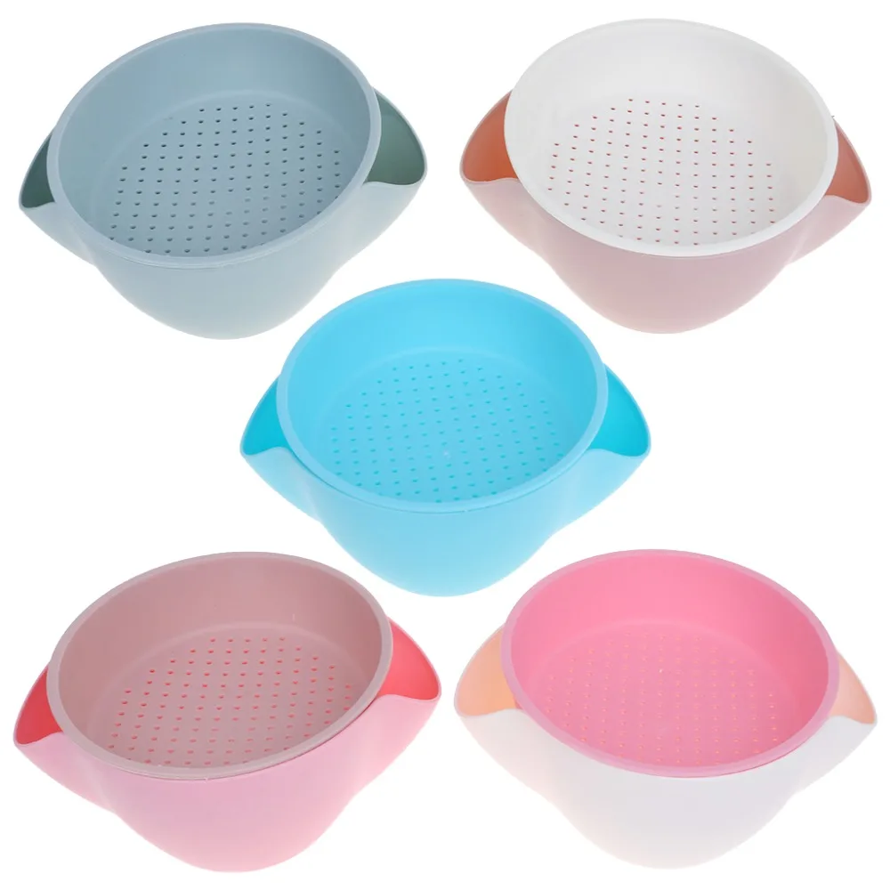 

1Pc Creative Double Layer Melon Seed Nut Bowl Table Candy Snack Dry Fruit Holder Storage Box Plate Dish Tray--Random Color