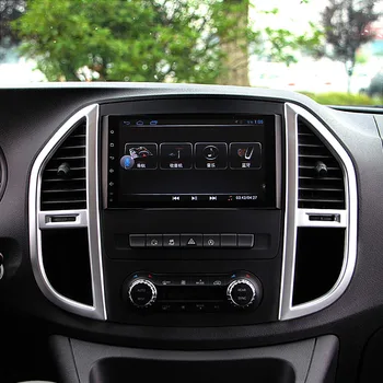

Accessories For Mercedes Benz Vito W447 2014-2017 Middle Control Air Conditioner AC Outlet Vent Overlay Cover Panel Kit Trim