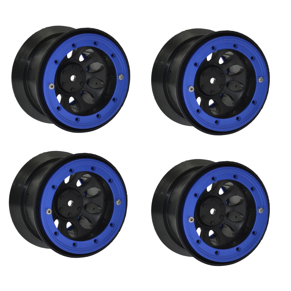 Пластиковые колесные диски Beadlock для Axial SCX10 Traxxas HSP HPI Wraith 2 90034 90035 Радиоуправляемый