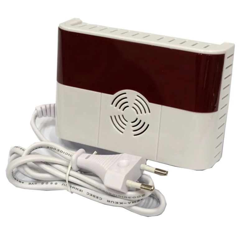 

Wireless Natural Gas Leakage Detector 433MHz Home Alarm Siren Safety Device Kitchen Security Sensor for Alarm System
