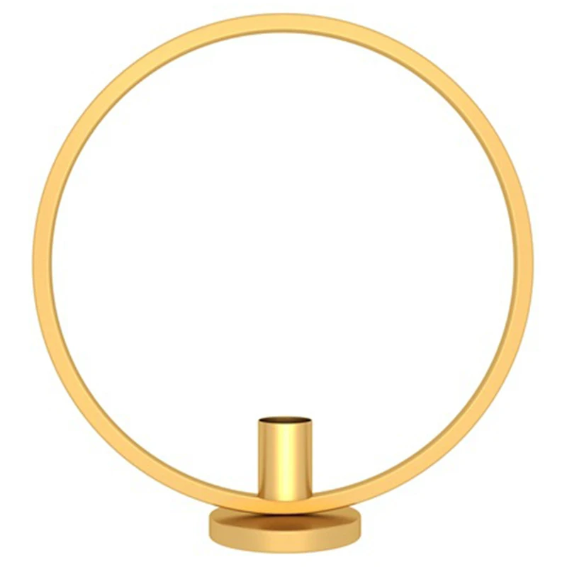 gold CNIM Горячий 3D геометрический чайный светильник настенный подсвечник домашний декор металлический Железный Подсвечник - Цвет: gold