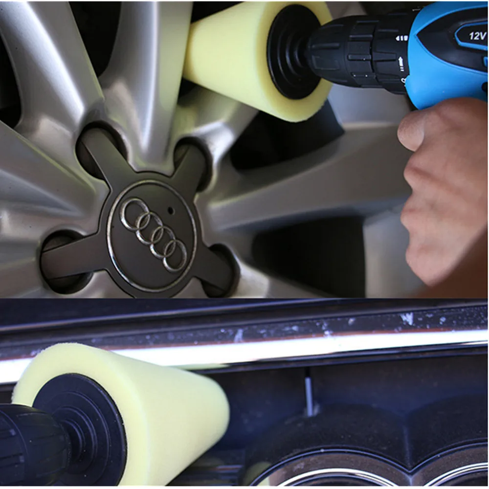 Mling полировальная Подложка для губки полировщик шин колеса приспособление для ступицы полировальная машина конусообразный диск с втулкой