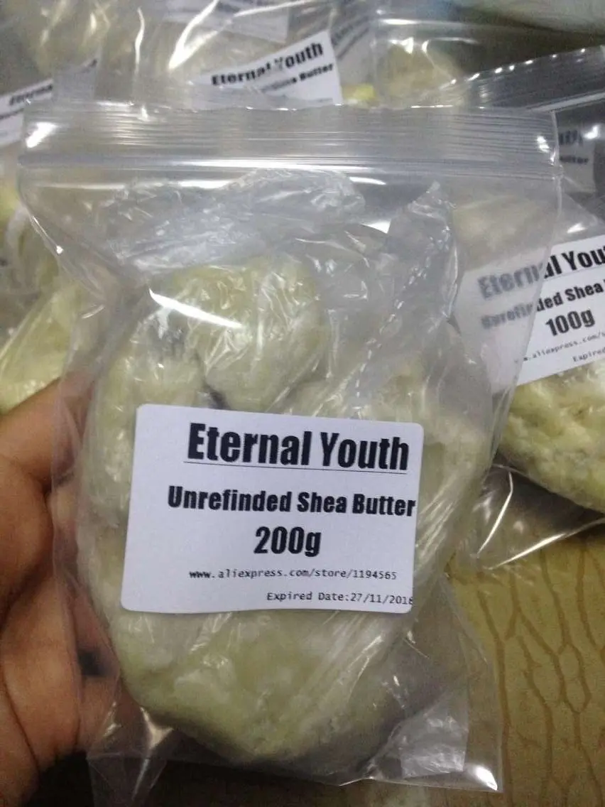 

Eternal Youth Africa Ghana Natural Shea Butter Unrefined ORGANIC For Handmade Lipstick Hand Made Soap Mask Free Shipping