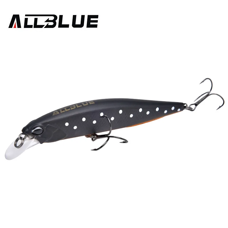 ALLBLUE новый стиль JERKBAIT 100SR плавающие рыболовные приманки в форме гольяна 14 1 г 100 мм