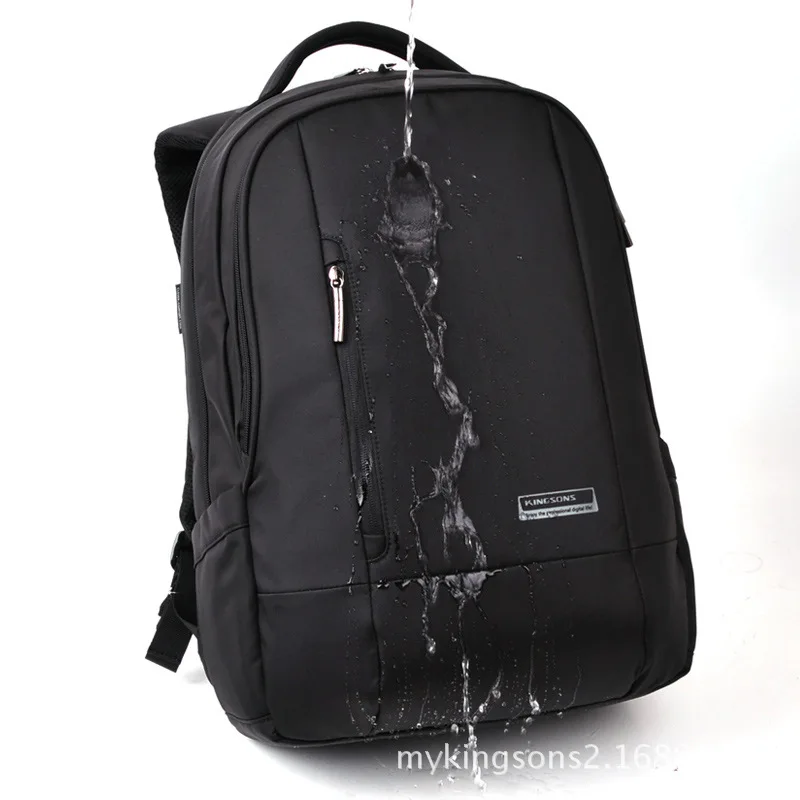 

Kingsons 15 Inch Laptop Backpack for Men Nylon Waterproof Bag Pack Men's Mini Back Pack School for Teenager Small Back Bag Women