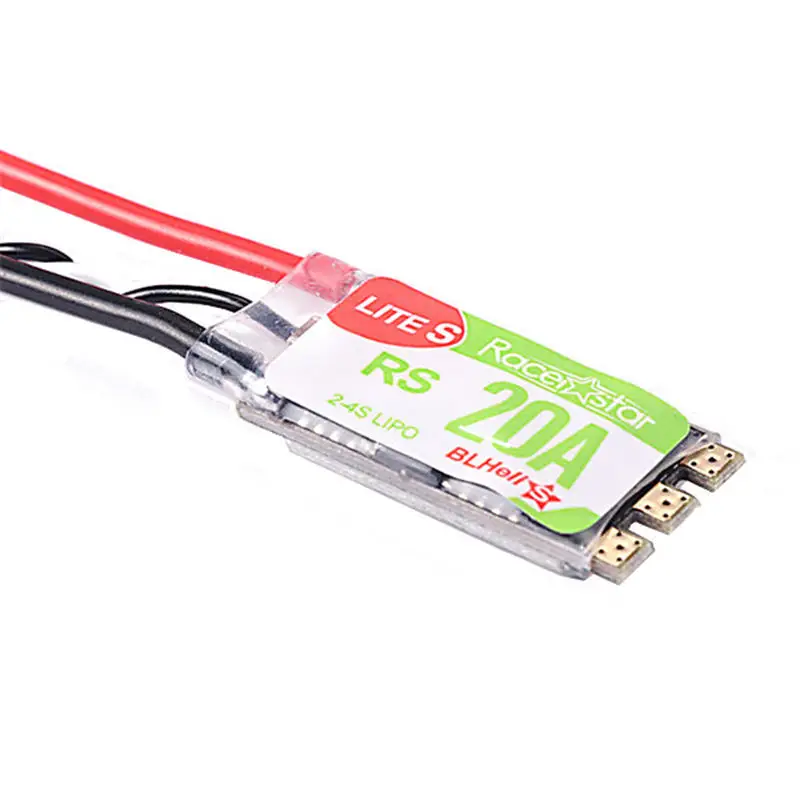 4 шт. Racerstar RS20A Lites 20A Blheli_S 16,5 BB2 2-4S бесщеточный двигатель поддержка Dshot600 для FPV Racer Quadcopter RC Drone DIY игрушка