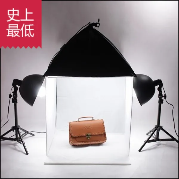 Adearstudio 60cm Studio Box Photography Light Softbox 4 Background