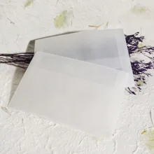 10 шт./лот BZNVNling полупрозрачные пустые серной кислоты бумажные конверты для почтовых открыток маленькие подарочные открытки упаковка канцелярские принадлежности