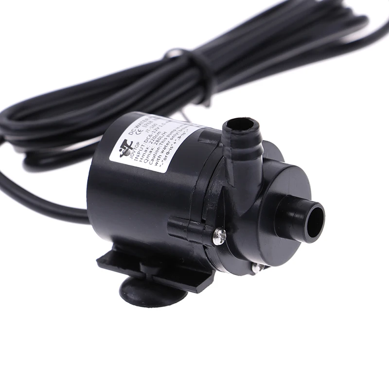 DC12V 0.37A 4 5 Вт водостойкий Бесщеточный насос мини погружной водяной QR30E 2017 Новый
