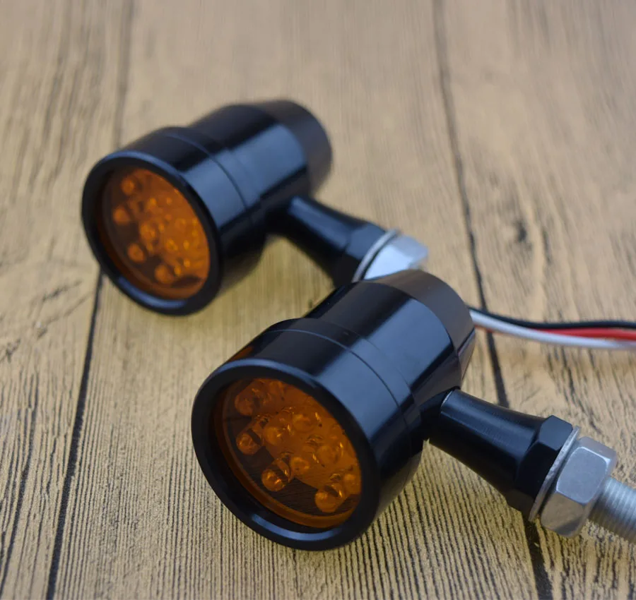 Universal Motorcycle Mini Bullet LED Turn Signal Indicator Lightslight