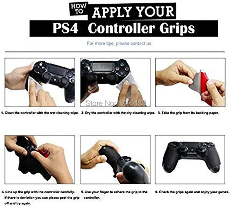 Anti-slip Cover Stickers For PlayStation Dualshock 4 PS4 Pro Slim Controller Smarter Hand Grip Case Skin Game Accessoire (6)