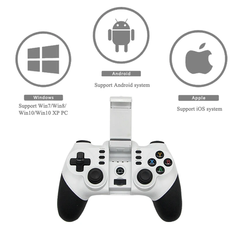 X6 Bluetooth беспроводной геймпад для Android смартфона планшета ПК ТВ для iOS для Windows для PS3 многофункциональный контроллер