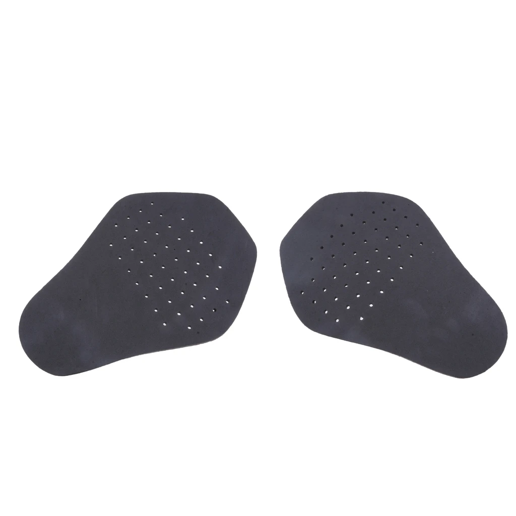 Pair Universal Men and Women EVA Back Protector Insert Armour Pad for Motorcycle Jackets