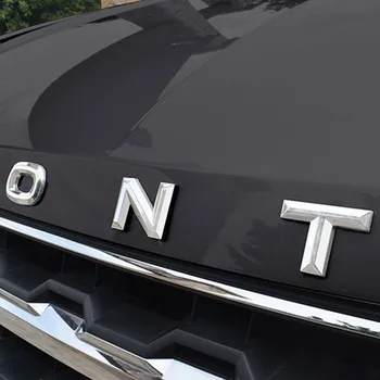 

CAR METAL ALLOY HOOD EMBLEM 3D LOGO ALPHABET STICKERS FOR VOLKSWAGEN TERAMONT 2017 2018 ACCESSORIES CAR STYLING