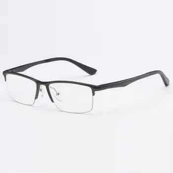 

808 Optical Eyeglasses Frame for Men Eyewear Prescription Glasses Half Rim Man Spectacles Alloy Frame Eyeglasses