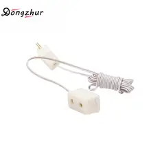 Dongzhur Мини Кукольный дом гнездо расширения шнуры для аксессуаров подходит для Стандартный 1:12 специальном освещении 12V LED лампы