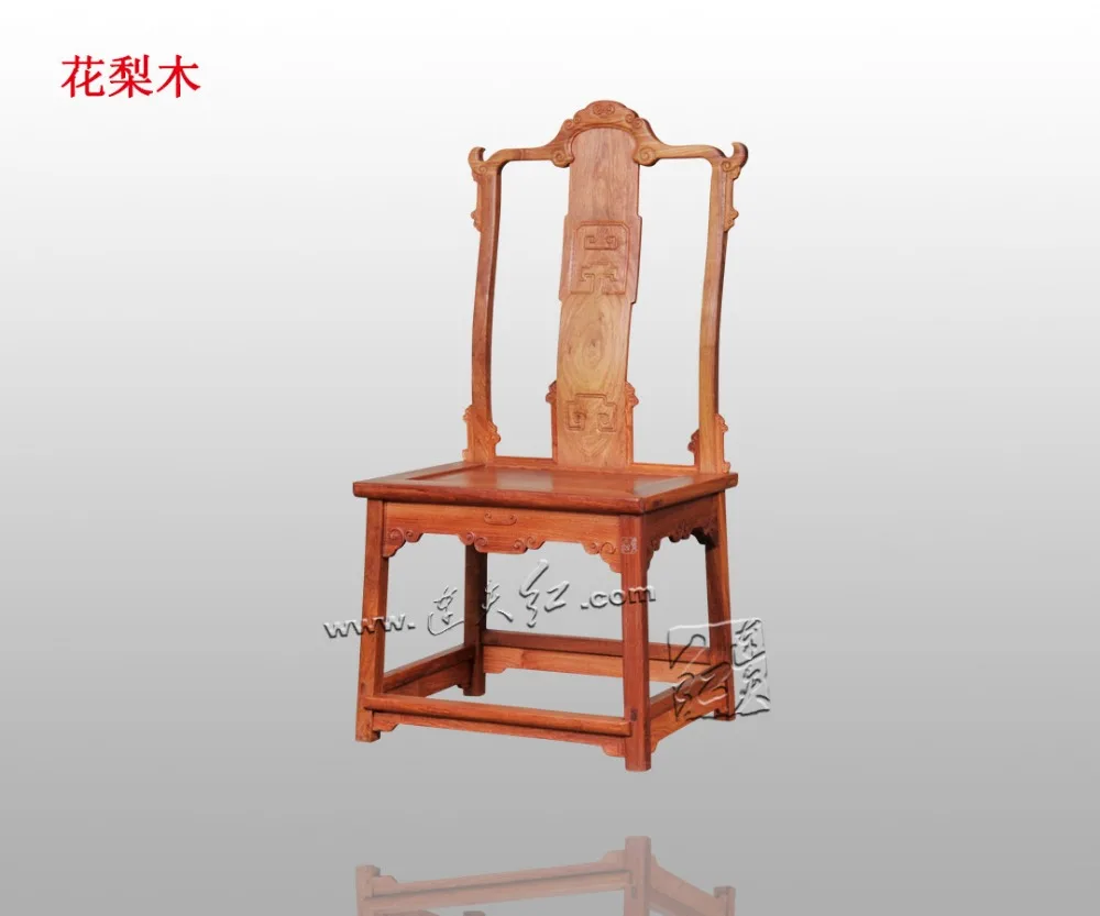 2.1M Round table and 10 Chair Furniture Set Rosewood Dining Big Desk Antique Solid Wood Hotel Coffee Tea Armchair Backed Annatto