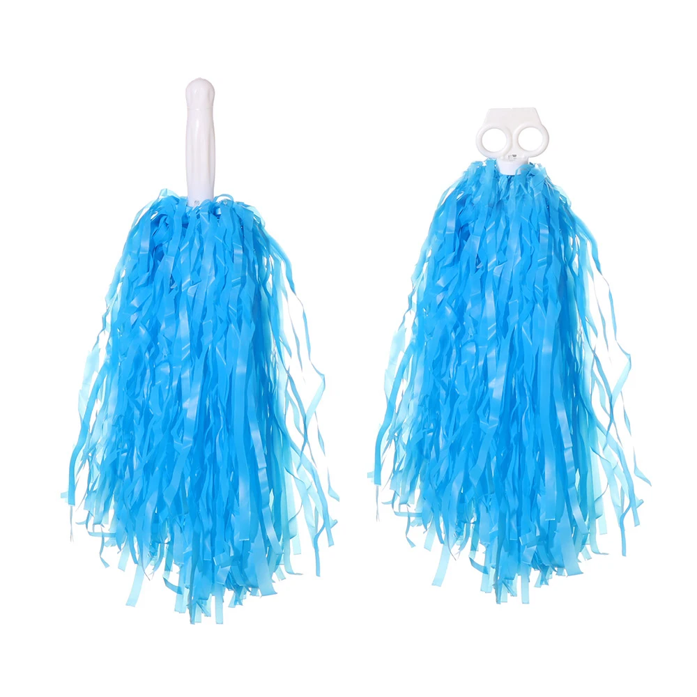 1Pair Cheerleading Cheering Flower Ball Game pompoms Cheap Apply to Dance Sports Match Supplies and Concert Decorator Pompoms