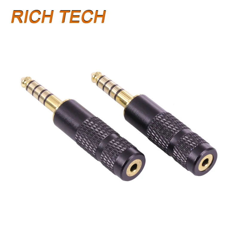 

30Pcs 4.4mm Jack 5 Poles Male Plug Full Balanced Headphone adapter to 2.5mm Female Jack Socket