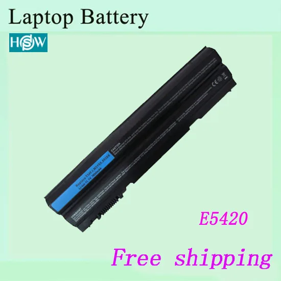 6600mah E6420 E5420 laptop batteries For DELL Latitude E5420M E5430