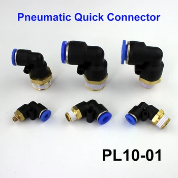 

1pc/lot PL10-01 Pneumatic Components Pneumatic Air Straight fast Fittings Push In Pneumatic Connector