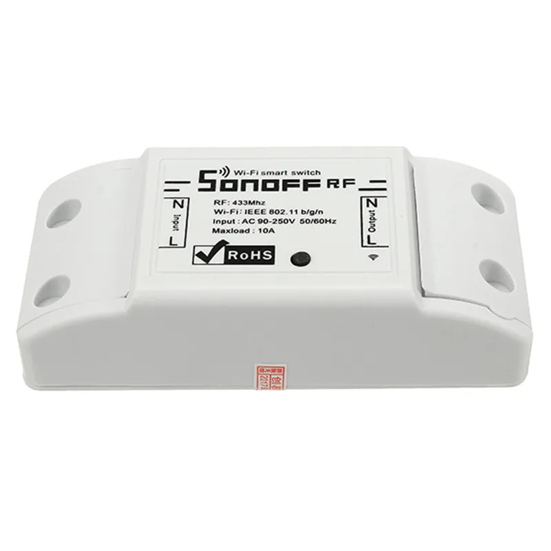 Беспроводной смарт переключатель Sonoff RF 433 МГц с радиочастотным пультом