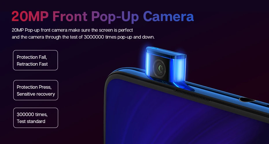 В наличииГлобальная версия Xiaomi mi 9T Pro Red mi K20 pro 6G 64GB Snapdragon 855 смартфон 48 МП Тройная задняя камера Мобильный телефон всплывающая фронтальная камера NFC 4000mah