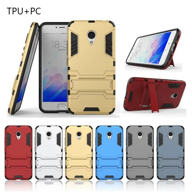 

For Meizu M3S Case High Quality Anit-knock TPU and Plastic 2 In 1 Protective Case Cover for Meizu M3S Mini/M3 Mini/Meizu M3